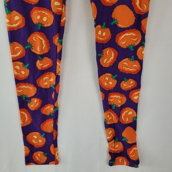 NWT LuLaRoe Simply Comfortable Tween Halloween Pants One Size See Measurements - Picture 3 of 10